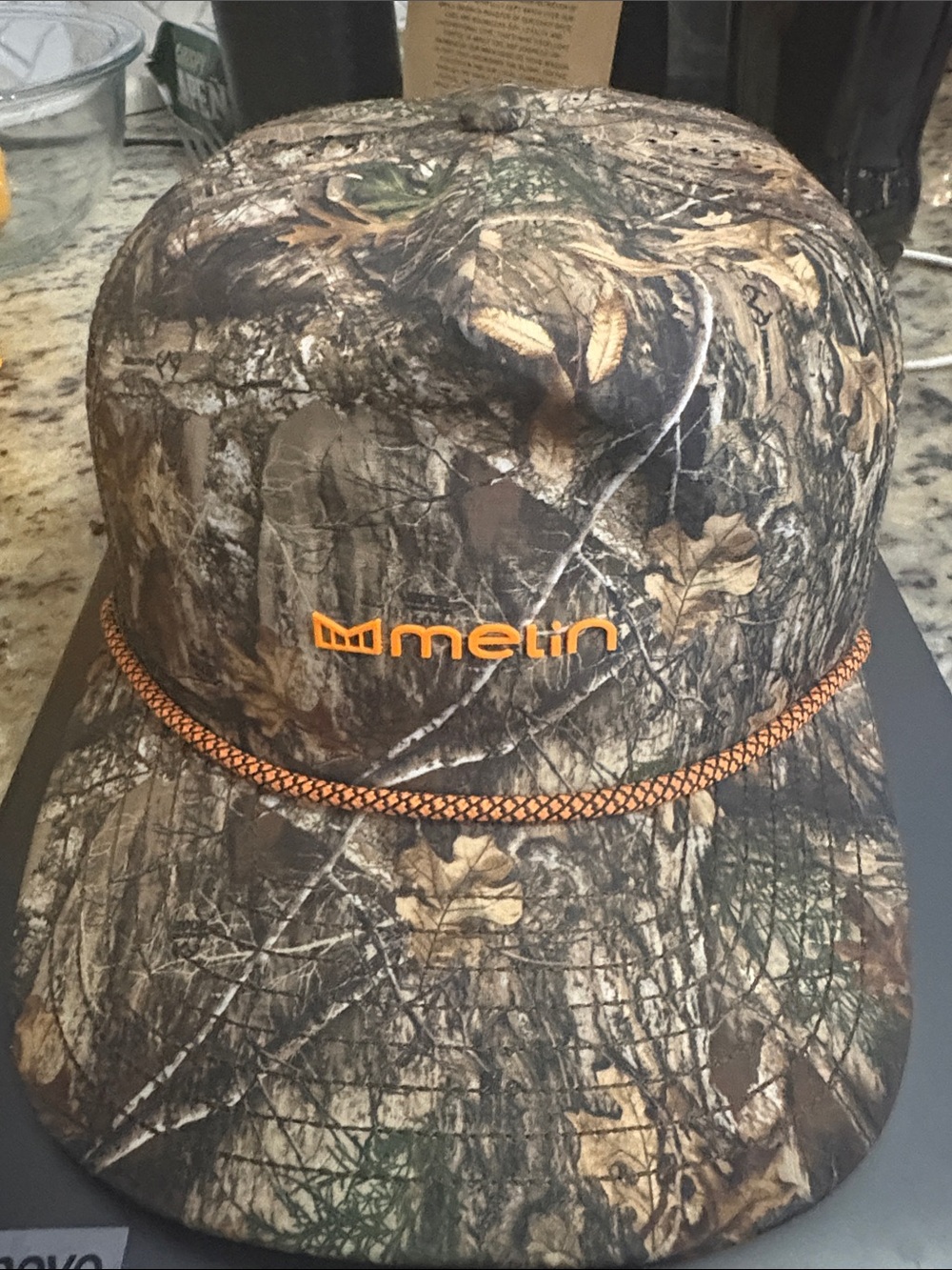 Melin Coronado Hydro Realtree Camo Rope-Trucker Hat - Brown/Green. Deadstock!!!!